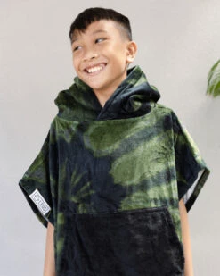 LEUS TIE DYE CAMO ORIGINAL ECO PONCHO -Wave Rider Shop 2Y6A0272 03041.1673632276