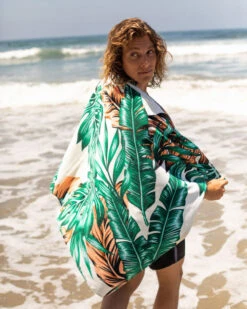 LEUS JUNGLE FEVER BEACH TOWEL (EX) -Wave Rider Shop 3V3A2728 3060 36610.1691177184