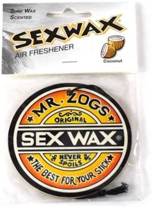 5.5'" ZOG SEX WAX AIR FRESHENER COCONUT (ZOGAF5C) 3 5.5'" ZOG SEX WAX AIR FRESHENER COCONUT (ZOGAF5C)