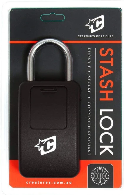 CREATURES STASH LOCK LARGE : BLACK (AASLL23BK) 3 CREATURES STASH LOCK LARGE : BLACK (AASLL23BK)