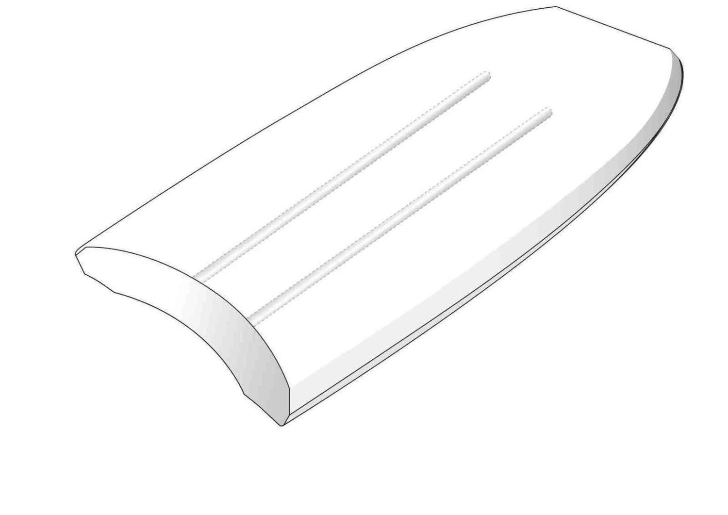 NMD BODYBOARDS XLRG Kinetic Polypro Core - 2023/24 Model 6 NMD BODYBOARDS XLRG Kinetic Polypro Core - 2023/24 Model - Image 4