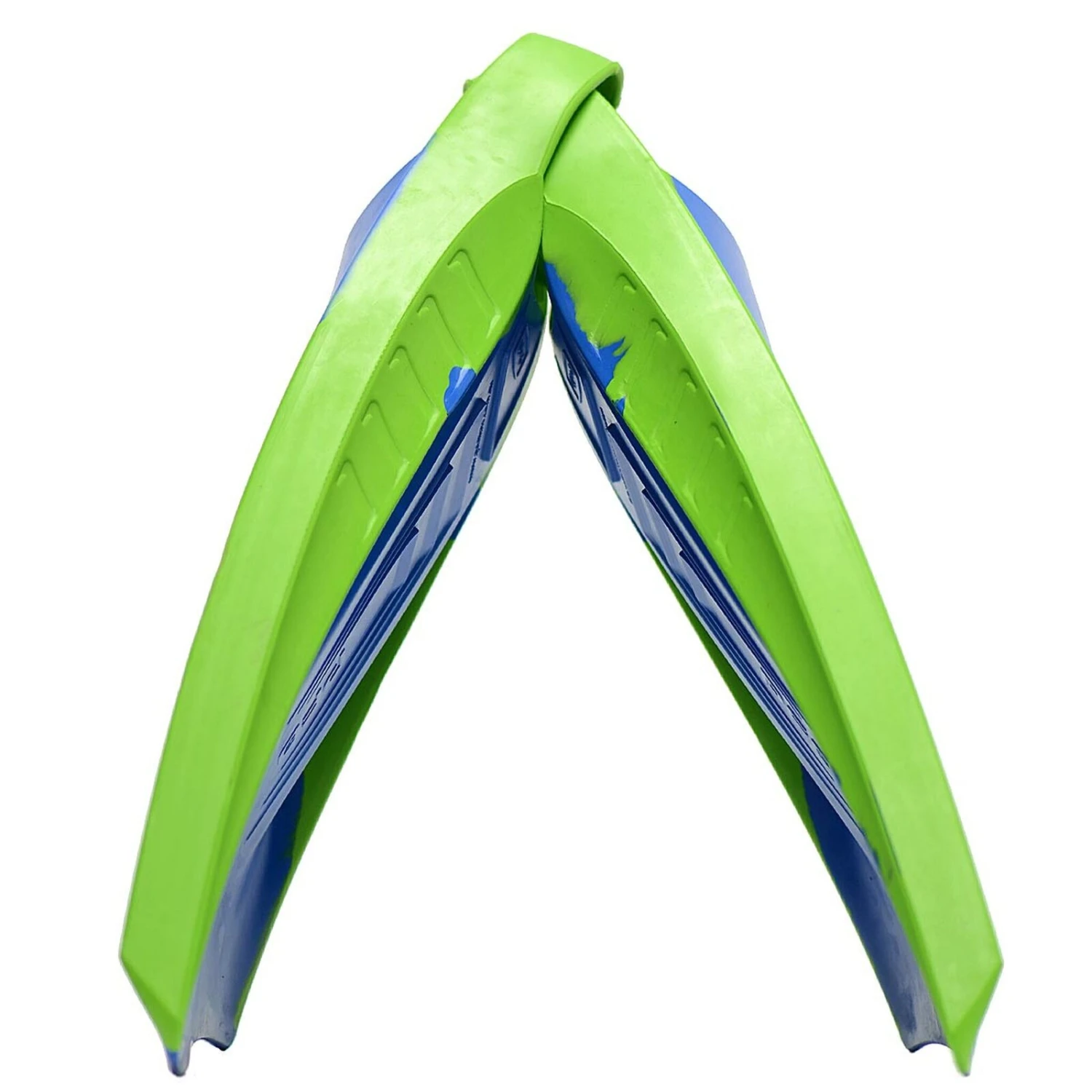 POD Fins PF3 Evo - Blue/ Lime Rail 4 POD Fins PF3 Evo - Blue/ Lime Rail - Image 2