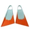 STEALTH S2 FINS - Soft Flex Turquoise// Papaya -Wave Rider Shop 640604