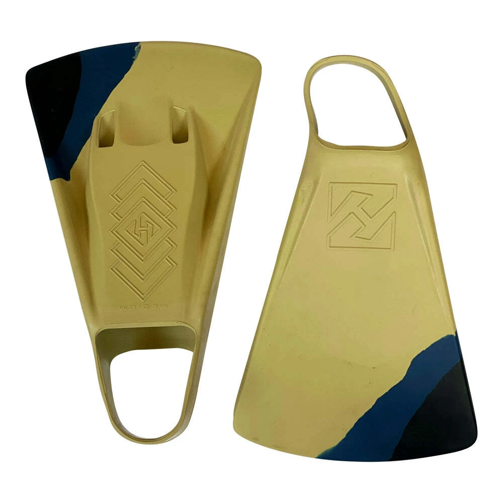 HUBBOARDS FINS - Dubb Zero - Tan/ Navy/ Black 5 HUBBOARDS FINS - Dubb Zero - Tan/ Navy/ Black - Image 3