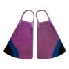 HUBBOARDS FINS - Dubb Zero - Purple/ Navy/ Black -Wave Rider Shop 641267