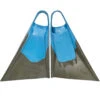 Viper Delta Icon Bodyboard Fins - Sky Blue// Charcoal -Wave Rider Shop 642597