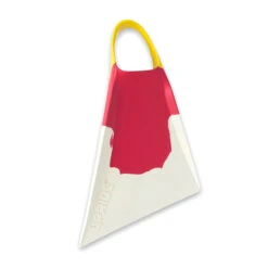 VULCAN V3 FINS - Bella Retro Model -Red // White// Yellow -Wave Rider Shop 642737 4