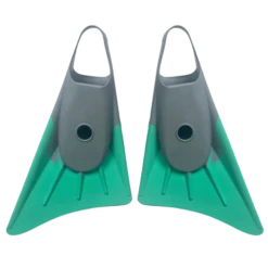 STEALTH S1 Classic Super Soft Fins - Grey/ Green -Wave Rider Shop 644693 1