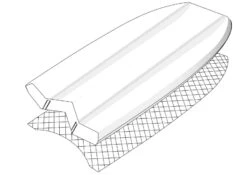 VS BODYBOARDS Dave Winchester Alpha Flex Quad Concave PFS-T Polypro Core Wi-Fly 2.0 - 2023/24 Model -Wave Rider Shop 645003 4