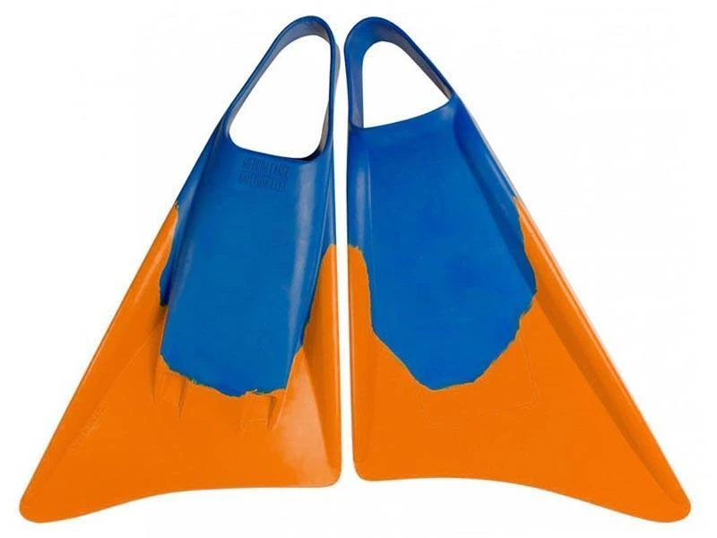SURFDUST FINS - Blue/ Orange 3 SURFDUST FINS - Blue/ Orange