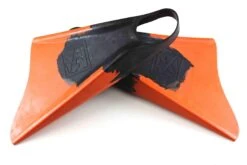 HB Bodyboards Free II FIN'S - Black/Orange -Wave Rider Shop 8952434 2