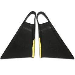 Viper Delta 2.0 Bodyboard Fins - Black//Yellow -Wave Rider Shop 9284147 2