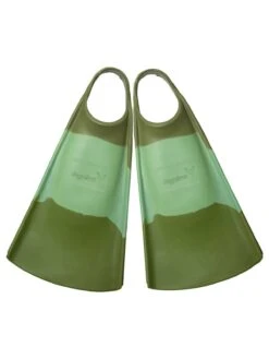 Hydro Originalz O.G. Bodyboard Fin - Olive/ Green