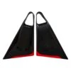 HUBBOARDS FINS - Boostin' Houston - Black/ Red -Wave Rider Shop 9384635