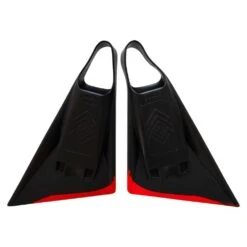 HUBBOARDS FINS - Boostin' Houston - Black/ Red -Wave Rider Shop 9384635 3