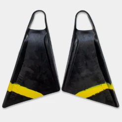 STEALTH S2 Pinnacle FINS - Black / Yellow Stripe