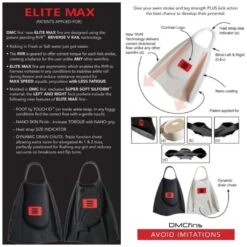 DMC Elite Max Fin - Black 8 DMC Elite Max Fin - Black -Wave Rider Shop 9412471 1