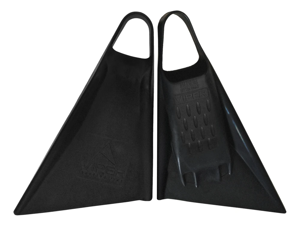 Viper Delta 2.0 Bodyboard Fins - Black// Black 3 Viper Delta 2.0 Bodyboard Fins - Black// Black
