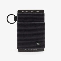 THREAD BLACK ELASTIC WALLET (E-BSC20-01)