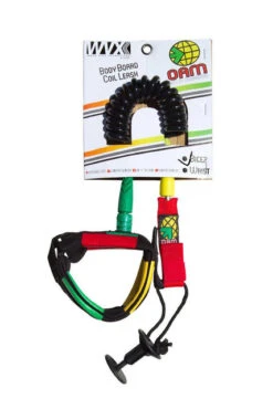 OAM BODYBOARD BICEP LEASH -Wave Rider Shop Bicep Rasta 00408.1675878629