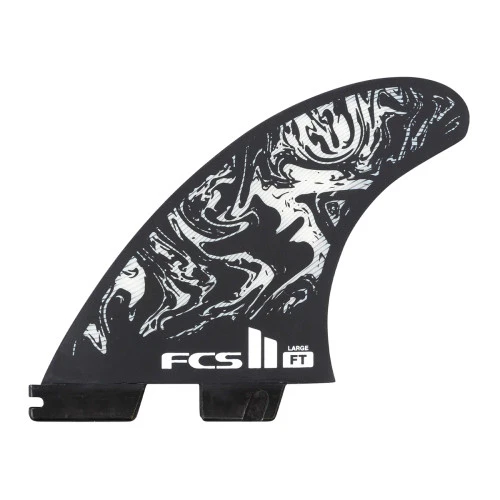 FCS II FT PC MED BLK/WHT TRI MEDIUM FINS(FFTM-PC06-MD-TS-R) 3 FCS II FT PC MED BLK/WHT TRI MEDIUM FINS(FFTM-PC06-MD-TS-R)
