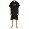 FCS TOWEL PONCHO BLACK (AATP-01-BLK-00) -Wave Rider Shop FCS Towel Poncho Black 1200x 01616.1643049298