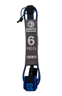 OAM 6' REGULAR LEASH -Wave Rider Shop OAM 6ftRegularBlue 1 25620.1675878712