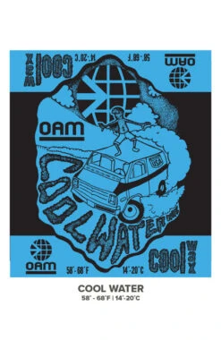 OAM SURF WAX 6 PACK: COOL -Wave Rider Shop OAM COOLWAX 1 71117.1675878673