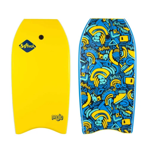 45" SOFTECH MOJO YELLOW RETRO BODYBOARD (MOJO-YLR-045) 3 45" SOFTECH MOJO YELLOW RETRO BODYBOARD (MOJO-YLR-045)