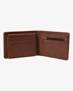 BILLABONG DIMENSION FAUX LEATHER BIFOLD (AVYAA00224) -Wave Rider Shop abyaa00224 billabongp jvg bck1 86531.1684767188