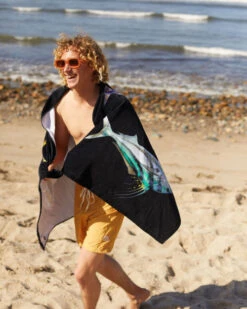 LEUS AMADEO BACHAR FISH STACK BEACH ECO TOWEL (EX) -Wave Rider Shop leus beachtowel abachar fish stack4 25048.1691177176