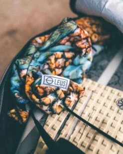 LEUS PINEAPPLE PARADISE TOWEL (EX) -Wave Rider Shop leus beachtowel pineapple paradise boardbag 52918.1700415179