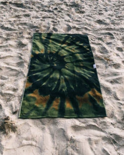 LEUS TIE DYE BEACH ECO TOWEL -Wave Rider Shop leus beachtowel tie dye camo 8 26269.1673632274