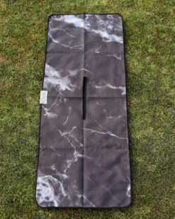 LEUS BLACK MARBLE GOLF ECO TOWEL -Wave Rider Shop leus caddytowel black marble6 00261.1673632294