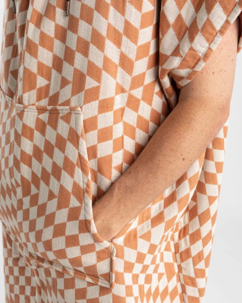 LEUS TERRACOTTA PONCHO - LARGE (EX) 5 LEUS TERRACOTTA PONCHO - LARGE (EX) - Image 3