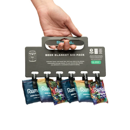 RUMPL 6PACK BEER BLANKET - MULTICOLOR (TSBB-F22-6) 4 RUMPL 6PACK BEER BLANKET - MULTICOLOR (TSBB-F22-6) - Image 2